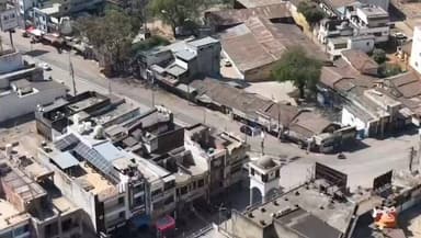 धमतरी: होली पर ड्रोन से रखी जा रही नजर, आइए देखें ड्रोन की नजर से धमतरी शहर