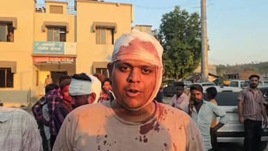 નસવાડી: નગરમાં પર પ્રાંતિયો અને નસવાડીના યુવાનો વચ્ચે થઈ મોટી બબાલ, ફરીયાદી જયેશ મોચીએ શું કહ્યું? જુઓ