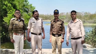 अनूपपुर: होली पर जिले भर में सुरक्षा के कड़े इंतजाम, तालाब और नहर किनारे पुलिस बल तैनात