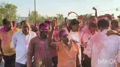 नवा बाज़ार: नावा बाजार में आपसी सौहार्द के साथ होली मनाई गई