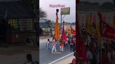 चिड़ावा निशान की झलकियां #chirawa #khatudham #viralvideo #trendingreels #shyambaba