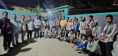 সৃজনগ্ৰাম: কাবাইটাৰীত AIUDF দলৰ যোগদান সভা অনুষ্ঠিত কৰা হয়