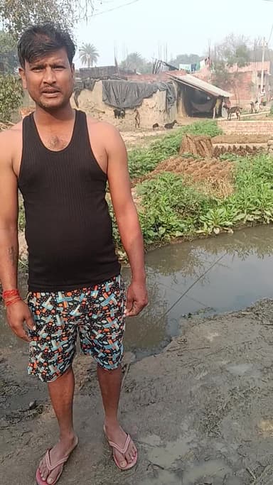 Village kharaila
contaminated water is stagnanat in nali and roads of full fill with mud
# Safai karmi of kharaila