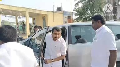 கரூர்: முதல்வர் பிறந்த நாளை முன்னிட்டு பரிசு பொருட்களை வீடு வீடாக வழங்கினார் எம்எல்ஏ