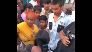 चित्तौड़गढ़: प्रताप नगर पंचवटी क्षेत्र में बच्चा चोरी के आरोप में एक महिला को पकड़ा गया, सोशल मीडिया पर वीडियो हुआ वायरल