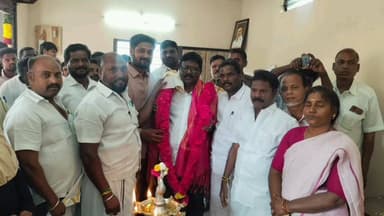 திருவெண்ணைநல்லூர்: திருவெண்ணெய்நல்லூரில் நியாயவிலை கடையை திறந்து வைத்த நாடாளுமன்ற உறுப்பினர்