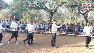 रस्सा कस्सी का पूरा मुकाबला #बाबा गैबिराम मेला गुवानी/नारनौल