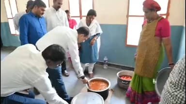 భూపాలపల్లి: జిల్లా కేంద్రంలోని జంగేడులోని KGBV పాఠశాలను ఆకస్మికంగా తనిఖీ చేసిన జిల్లా కలెక్టర్ రాహుల్ శర్మ