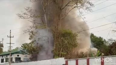 পূব ডিব্ৰুগড়: ডিব্ৰুগড়ৰ ৰেলৱে কাৰখানাত সংঘটিত হয় ভয়াবহ অগ্নিকাণ্ডৰ