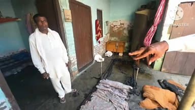 कथूरा गांव में सो रही बुजुर्ग महिला को जलाने का प्रयास, महिला पीजीआई रोहतक रेफर