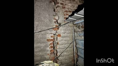 रेल्वे कामातील बोर ब्लास्टिंगमुळे घरांना तडे; सांजा ग्रामस्थांचे जिल्हाधिकाऱ्यांना निवेदन