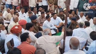 सोजत: पुलिस प्रशासन और मृतक के परिजनों के बीच बागड़ी में बनी सहमति के बाद हत्या के विरुद्ध 24 घंटे से चल रहा धरना समाप्त