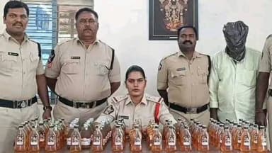 గంగాధర నెల్లూరు: ఎస్. ఎన్. కండ్రిగలో మద్యం స్వాధీనం కేసు నమోదు. ఎస్సై తేజస్విని