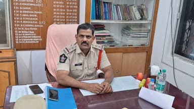 నియోజకవర్గ రూరల్ సీఐగా ఇబ్రహీం బాధితుల స్వీకరణ