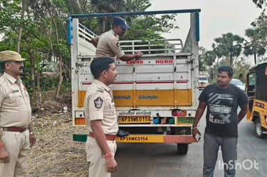 గజపతినగరం: " బొండపల్లి స్టేషన్ పరిధిలో నాకాబందీ: పట్టుబడ్డ 11 మంది వాహనదారులు"