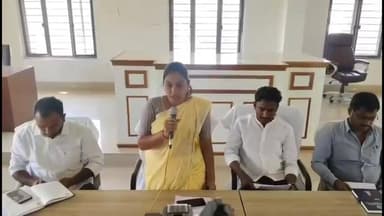 అదిలాబాద్ అర్బన్: ప్రజాపాలన* - *ప్రగతి ప్రణాళిక పై మున్సిపల్ సమీక్ష:ఆదిలాబాద్ మునిసిపల్ చైర్ పర్సన్ అనూష