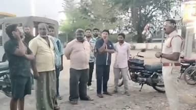 ఆగిరిపల్లి లో ద్విచక్ర వాహనదారులకు హెల్మెట్ ధరించడం పై అవగాహన కల్పించిన ఎస్ఐ శుభ శేఖర్