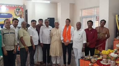 ತುಮಕೂರು: ನಗರದಲ್ಲಿ ಕೋಟೆ ಶ್ರೀ ಆಂಜನೇಯ ಸ್ವಾಮಿ ಪ್ರಾರ್ಥನಾ ಮಂದಿರ ಉದ್ಘಾಟನೆ: ಶಾಸಕ ಜ್ಯೋತಿ ಗಣೇಶ್ ಚಾಲನೆ