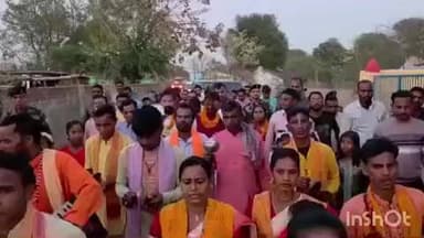 खरसावां: खरसावां के विभिन्न क्षेत्रों में हरिनाम संकीर्तनों में शामिल हुए पूर्व मुख्यमंत्री अर्जुन मुंडा