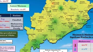 ସଦର: ଜିଲ୍ଲାରେ ଗତ 24 ଘଣ୍ଟା ମଧ୍ୟରେ ହେଇଥିବା ତାପମାତ୍ର ସମ୍ପର୍କିତ ସୂଚନା ପ୍ରଦାନ