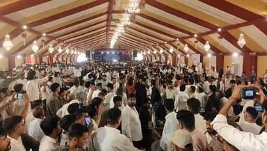 लाडनूं विधायक मुकेश भाकर की शादी में नेताओं का जमावड़ा #live #viral #mukeshbhakar #shadi #samaroh