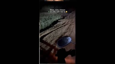 શહેરા: શહેરા તાલુકાના ભેંસાલ ગામે મહાકાય મગર દેખાયો હોવાનો વીડિયો વાયરલ થયો હતો