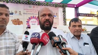 ગોધરા: લાલ બાગ મેદાનમાં ૧૦ દિવસીય 'સ્વદેશી મેળા'નો ભવ્ય પ્રારંભ:સાંસદ રાજપાલસિંહ જાદવે નાગરિકોને મેળાની મુલાકાત લેવા કરી અપીલ