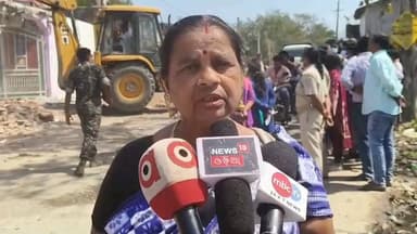 ଖରିଆର: ଖଡ଼ିଆଳ ସିନାପାଲି ରାସ୍ତା ପ୍ରଶସ୍ତିକରଣ ପାଇଁ ଗଣ୍ଡାବାହାଲି ଗ୍ରାମରେ ଜବରଦଖଲ ଉଚ୍ଛେଦ; ପ୍ରତିକ୍ରିୟା ରଖିଲେ ସରପଞ୍ଚ କୌଶଲ୍ୟା ମେହେର