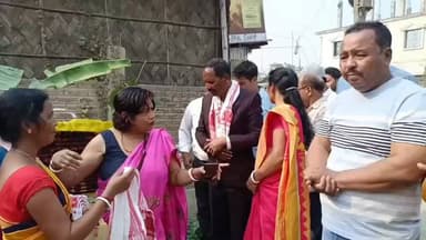 তিনিচুকীয়া: সদৰত কেইবাটাও আঁচনিৰ আধাৰশিলা স্থাপন বিধায়ক সঞ্জয় কিষাণৰ