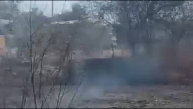 कंधार: तालुक्यातील गुंडा गावात विद्युत डिपीमध्ये झालेल्या शाॅट सर्किटमुळे लागली आग; कोणतीही जीवितहानी नाही मात्र किरकोळ नुकसान