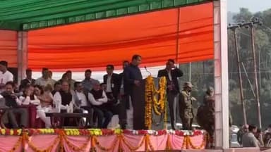 मंडी: नाचन में हिमाचल CM के कार्यक्रम में BJP विधायक के खिलाफ नारेबाजी, भाषण बंद करने की मांग