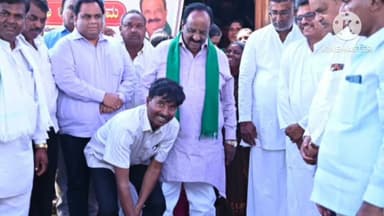 ಹುಬ್ಬಳ್ಳಿ ನಗರ: ನವಲಗುಂದ ತಾಲೂಕಿನಲ್ಲಿ ವಿವಿಧ ಅಭಿವೃದ್ಧಿ ಕಾಮಗಾರಿಗಳಿಗೆ ಭೂಮಿಪೂಜೆ ನೆರವೇರಿಸಿದ ಶಾಸಕ ಎನ್. ಎಚ್.ಕೋನರಡ್ಡಿ