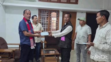 ধেমাজি: গোগামুখত MAC তৰফৰ পৰা চেক প্ৰদান অনুষ্ঠান, উপস্থিত MAC GM