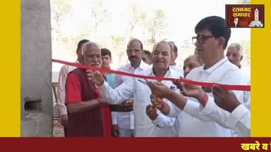 #रतनगढ गौवंश के लिए बनाए गए टीन शेड का पूर्व पालिकाध्यक्ष ने किया उद्घाटन,,#रतनगढ