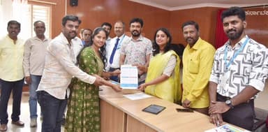 ತುಮಕೂರು: ಪತ್ರಕರ್ತರಿಗೆ ಗಿಗ್ ಸ್ಟಾರ್ ಖಾತೆ ತೆರೆಯುವ ಅಭಿಯಾನ ಕೆನರಾ ಬ್ಯಾಂಕ್ ಯೋಜನೆಗೆ ಜಿಲ್ಲಾಧಿಕಾರಿ ಶುಭಾ ಕಲ್ಯಾಣ್ ಚಾಲನೆ