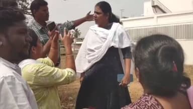 திருப்பூர் தெற்கு: சினேகம் பார்க் பகுதியில் சாலை அமைக்க எதிர்ப்பு தெரிவித்து பாஜக பெண் பிரமுகர் போராட்டத்தால் பரபரப்பு ஏற்பட்டது