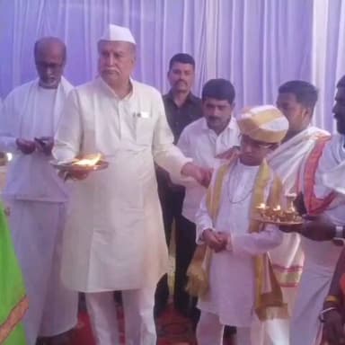 ಕಲಬುರಗಿ: ಹೊಸ ರಥೋತ್ಸವ: ವಿಘ್ನ ಎದುರಾಗದಿರಲೆಂದು ನಗರದ ಶರಣಬಸವೇಶ್ವರ ದೇವಸ್ಥಾನದಲ್ಲಿ ರಥಂ ಪಾರಾಯಣ ಪೂಜೆ