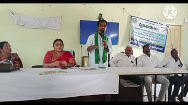 మహబూబాబాద్: రైతులు ఆధునిక సాంకేతిక పరిజ్ఞానాన్ని అందిపుచ్చుకోవాలి :చీకటాయపాలెం గ్రామంలో ఆత్మ కమిటీ చైర్మన్ నల్లు సుధాకర్ రెడ్డి