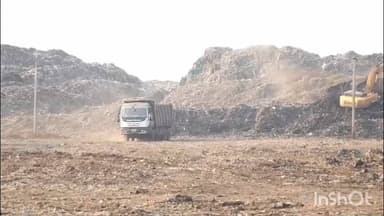 దొంతాలి డంపింగ్ యార్డు ను పరిశీలించిన మంత్రి నారాయణ