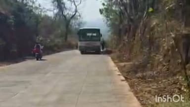 తాండూరు: పేరుకే ఎక్స్ప్రెస్ బస్సు, అనంతగిరి ఘాట్ ఎక్కలేని తాండూర్ డిపో బస్సు,నడుచుకుంటూ వెళ్లిన ప్రయాణికులు