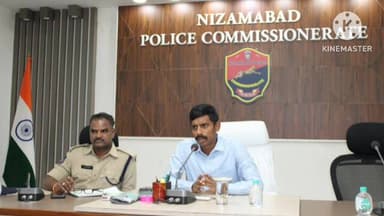 నిజామాబాద్ సౌత్: నగరంలోని పోలీస్ కమిషనర్ కార్యాలయంలో మౌఖిక విచారణ ( OE ) కేసుల పెండింగ్ మేళా