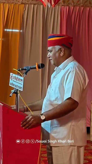 बालेसर आदर्श विद्यामंदिर वार्षिकोत्सव में शेरगढ़ विधायक बाबु सिंह राठौड़ की बड़ी घोषणा...