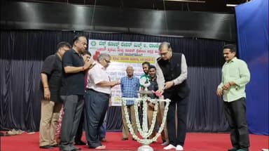 ದಾಂಡೇಲಿ: ರಂಗನಾಥ ಸಭಾಂಗಣದಲ್ಲಿ ಉಚಿತ ಹೃದಯ ರೋಗ ತಪಾಸಣಾ ಶಿಬಿರಕ್ಕೆ ಚಾಲನೆ : ಆರೋಗ್ಯವಂತ ಸಮಾಜವೇ ರಾಷ್ಟ್ರದ ಬಹುದೊಡ್ಡ ಸಂಪತ್ತು - ರಾಜೇಂದ್ರ ಜೈನ್