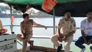 शामगढ़: किसान गुमान सिंह की नदी में लगातार दूसरे दिन भी तलाश जारी, प्रशासनिक अमला और गोताखोरों की टीम कर रही है खोजबीन