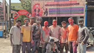 ರಾಯಬಾಗ: ಪಟ್ಟಣದಲ್ಲಿ ಸಂಭ್ರಮದಿಂದ ರಂಗಪಂಚಮಿಯಲ್ಲಿ ಭಾಗಿಯಾದ ಜನತೆ