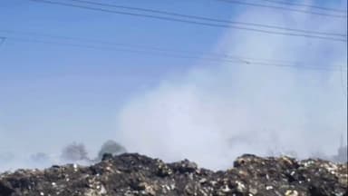 शाजापुर: ट्रेचिंग ग्राउंड में लगी आग से उठा जहरीले धुएं का गुब्बार, क्षेत्रवासियों का फूटा गुस्सा #jansamasya