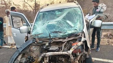 हर्रई: परतापुर के पास तेज रफ्तार ट्रक ने कार को मारी टक्कर, एक की मौत, दो गंभीर घायल