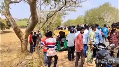 ಶ್ರೀನಿವಾಸಪುರ: ಚಾಲಕನ ನಿಯಂತ್ರಣ ತಪ್ಪಿ ಮರಕ್ಕೆ ಡಿಕ್ಕಿ ಹೊಡೆದ ಆಟೋ, ಓರ್ವ ಸಾವು ಇಬ್ಬರಿಗೆ ಗಂಭೀರ ಗಾಯ, ಗುಂಡಮನತ್ತ ಕ್ರಾಸ್ ಬಳಿ ಘಟನೆ