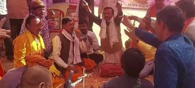 शहपुरा: शहपुरा विधायक ने भानपुर को किया सम्मानित, फाग प्रतियोगिता में बना विजेता