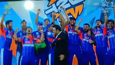 वारासिवनी: चौक-चौराहों पर लगी बड़ी स्क्रीन पर नागरिकों ने देखा मैच, विधायक और पूर्व मंत्री ने दी जीत की शुभकामनाएं